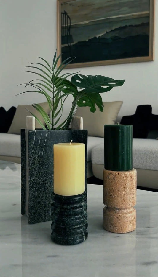 The Stone Candle Holder